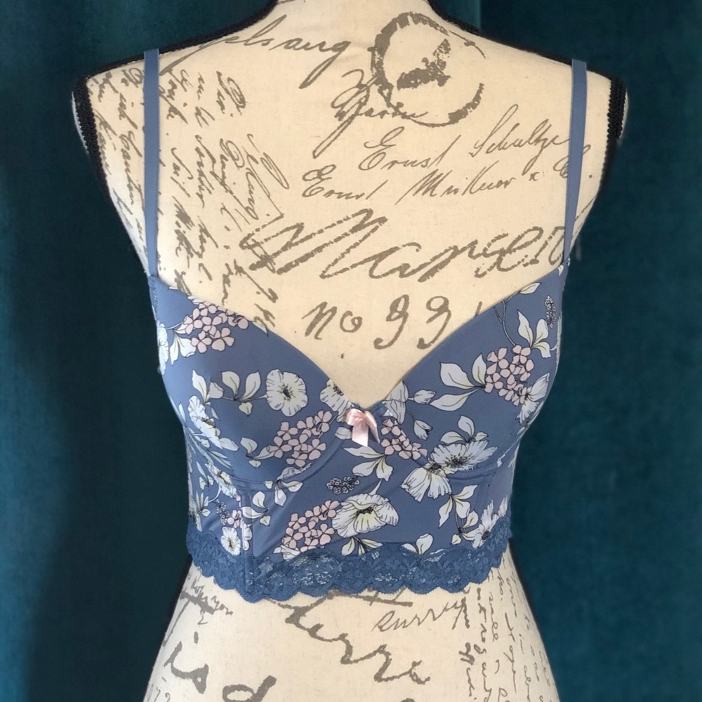 Adore Me longline corset bra “Meissa” pushup